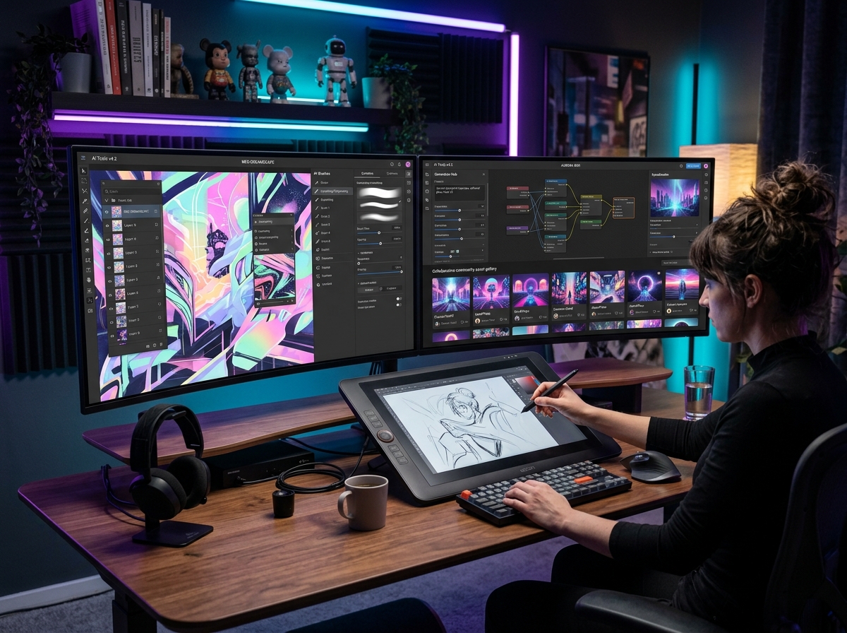 Best free Advanced Art Tools & Community AI tools in 2026