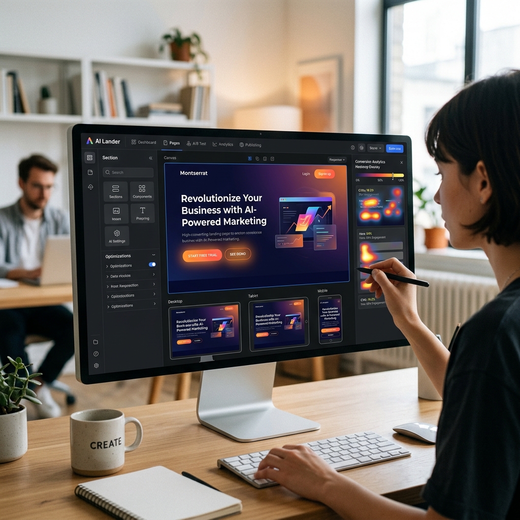 Best free Free AI Landing Page Builder AI tools in 2026
