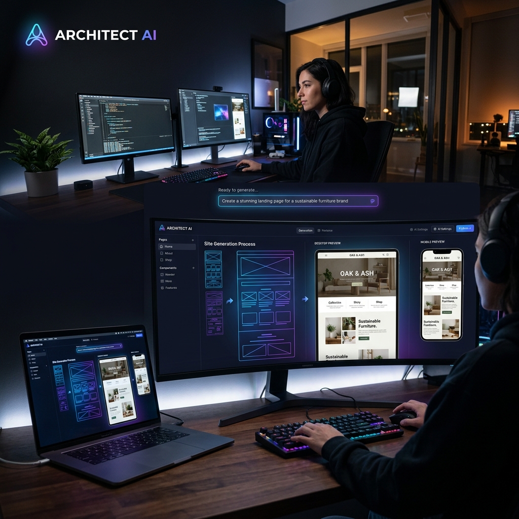 Best free AI website builder tools in 2026